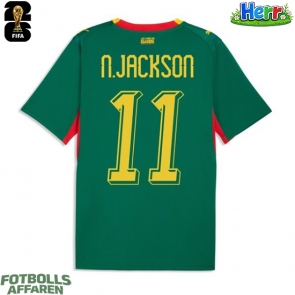 Senegal Nicolas Jackson #11 Bortatröja VM 2026 Kortärmad